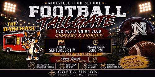NHS Tailgate with Costa Union Club