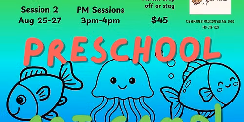  LITTLE LLAMAS PRESCHOOL ART CAMP session 2 - AM 9:30-10:30