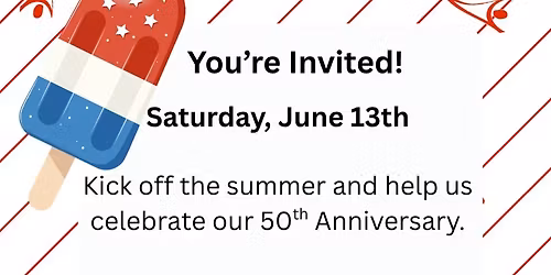 Celebrate our 50th Anniversary\u203c\ufe0f