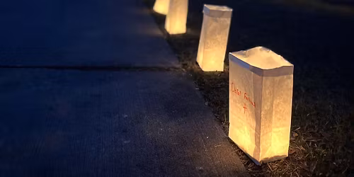 Youth Ministry Luminary Fundraiser