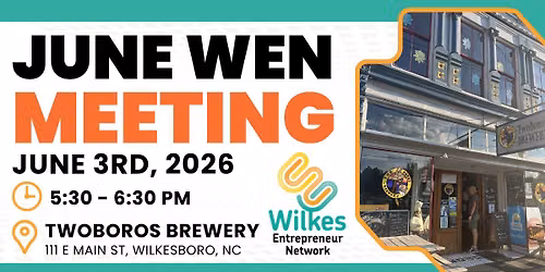 Wilkes Entrepreneur Network June Meeting 