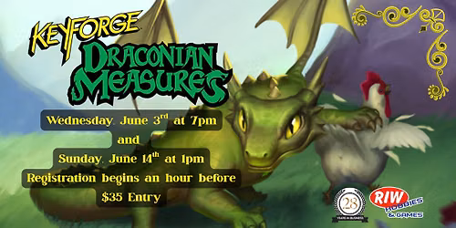 Keyforge Draconian Measures Release Event