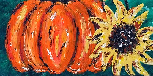 Happy Harvest (finger painting)