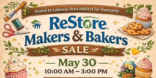 ReStore Makers and Bakers Sale 