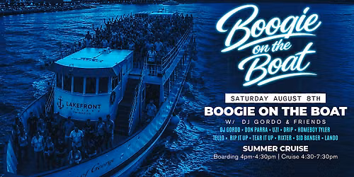 Boogie on the Boat