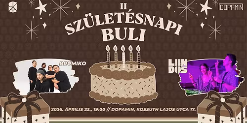 Karitat\u00edva. \/\/ Sz\u00fclet\u00e9snapi buli a Dopaminban.