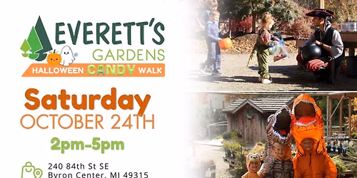 Everett's Gardens Halloween Candy Walk