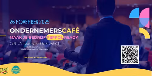 Ondernemerscaf\u00e9 - Maak je bedrijf Peppol-ready