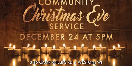 Community Christmas Eve Service