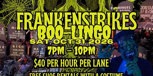 Frankenstrikes Boo-Lingo!