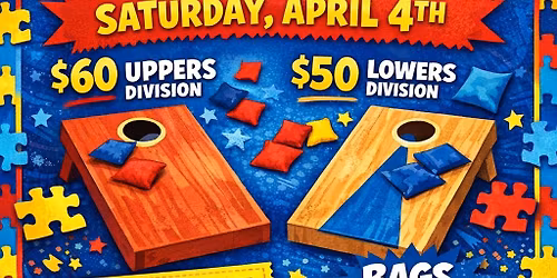 Jrue\u2019s 4th annual autism awareness cornhole tournament 