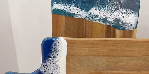 Arts Bonita - Paint Your Own Charcuterie Board with Resin