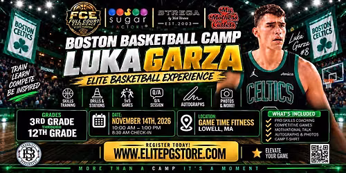 Celtics Luka Garza basketball camp