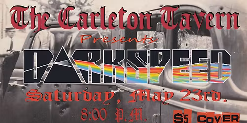 DarkSpeed back at The Carleton Tavern after 2 years!