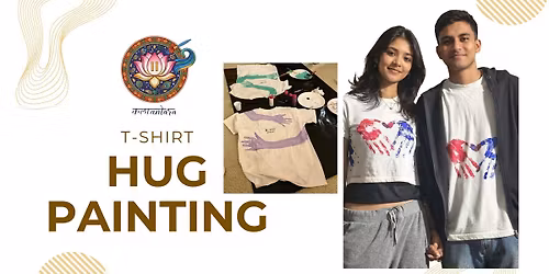 Abstract T-shirt Hug Painting Date - Kalaantara