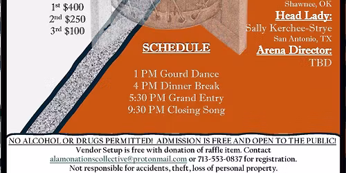 SAVE THE DATE!! Nico Pena & Marvin Pair Honor Pow Wow