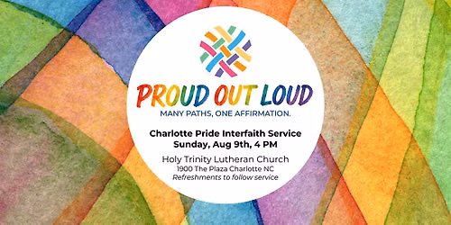 Charlotte Pride Interfaith Service
