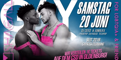 GAYKISS CLUBBING BREMEN - JUNI Edition 