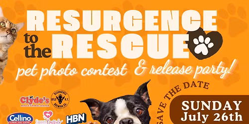 Resurgence to the Rescue Beer Can Release Party