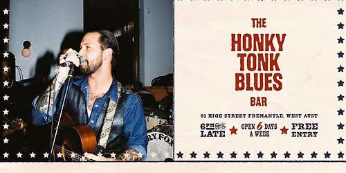 HARRY FOXTON + LINE DANCE CLASS @ HONKY TONK BLUES