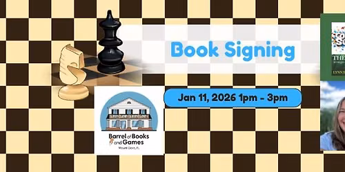 Book signing - @ Barrel of Books & Games in Mt. Dora