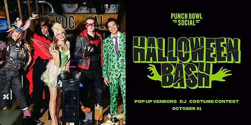 Indianapolis, IN - Halloween Bash @ Punch Bowl Social