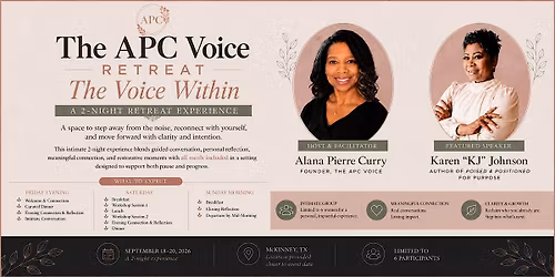 The APC Voice Retreat | The Voice Within