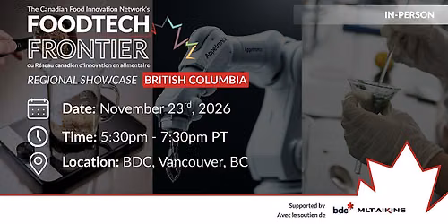Foodtech Frontier 2026: BC