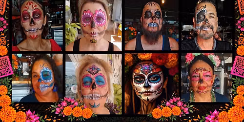 Dia De Muertos Face Painting