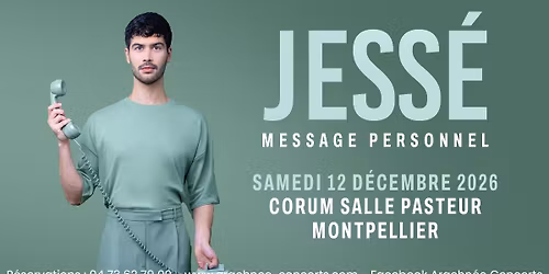 Jess\u00e9 au Corum Salle Pasteur \u00e0 Montpellier