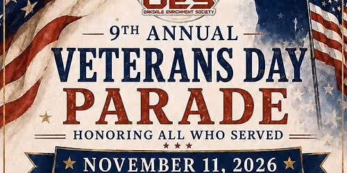 Oakdale Veterans Day parade