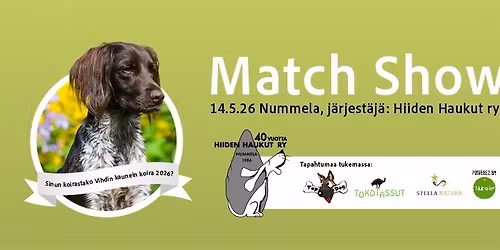 MATCH SHOW - Vihdin kaunein koira