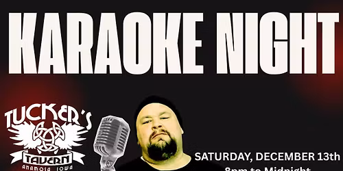 DJ Curtis at Tucker's Tavern Karaoke Night