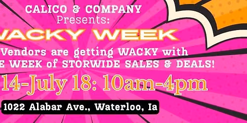 \ud83e\udd2a Wacky Week