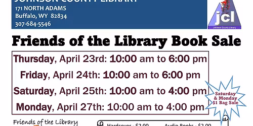 Friends of the Library Book Sale