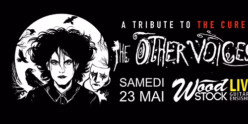 THE OTHER VOICES, tribute The Cure + Virgiane chez Wood Stock Guitares Ensisheim