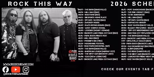 Rock this Way @The Boatyard\/ Blast!