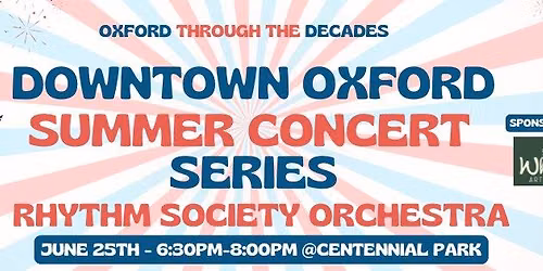 Summer Concert Series - Rhythm Society Orchestra (RSO)!