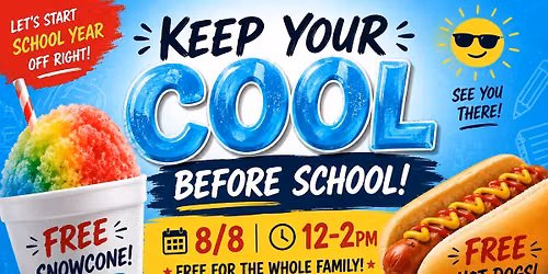 KEEP YOUR COOL BEFORE SCHOOL