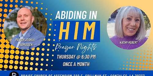"Abiding in Him" Prayer Nights