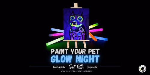 Blacklight Paint Your Pet @ Woofboard (South Bay)