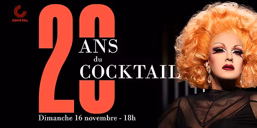Les 20 ans du bar Le Cocktail