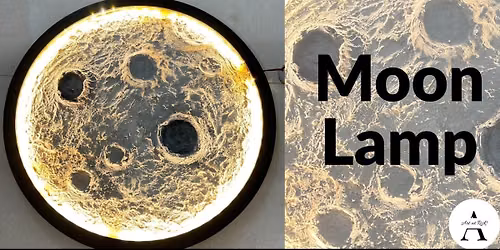 Moon lamp making workshop by Artatrisk