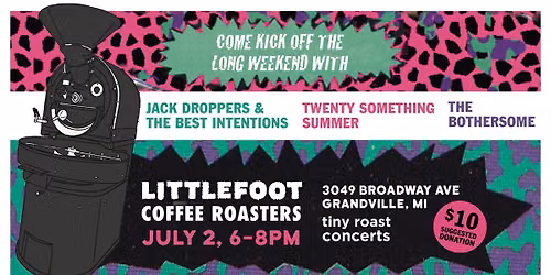 tiny roast concerts: Summer Edition