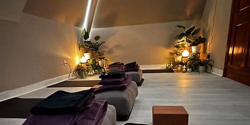 Seated Restorative Yoga, Sound Bath, and Gentle Movement Session