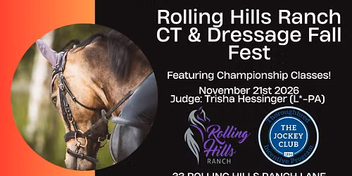 RHR Combined Test & Dressage Fall Fest w\/ Champ Classes