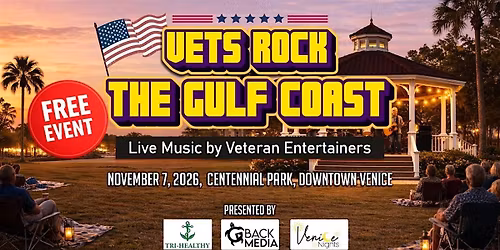 Vets Rock the Gulf Coast at Centennial Park | Nov 7, 2026