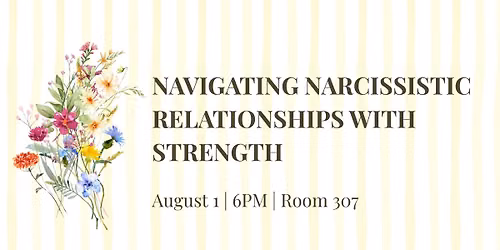 Don't Lose You: Navigating Narcissistic Relationships with Strength