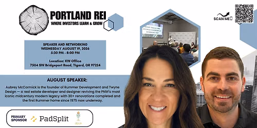 Portland REI August Meetup: Aubrey McCormick