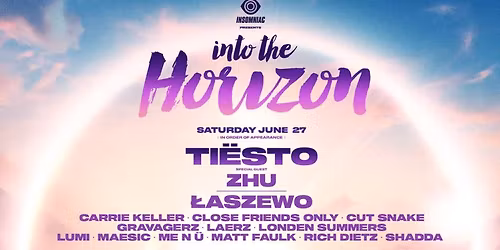Into The Horizon Music Festival: Martin Garrix  James Hype & Lost Frequencies - Sunday